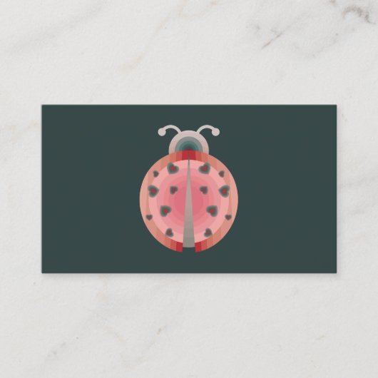 ladybug-Liebe Visitenkarte (Vorderseite)