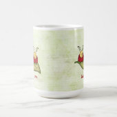 Ladybug Liebe Whimsical Graphic Tasse (Mittel)