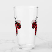 Ladybug liebt Ihren Namen Glas (Links)