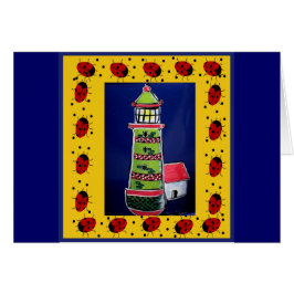 Ladybug Lighthouses