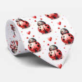 Ladybug Love Krawatte (Gerollt)