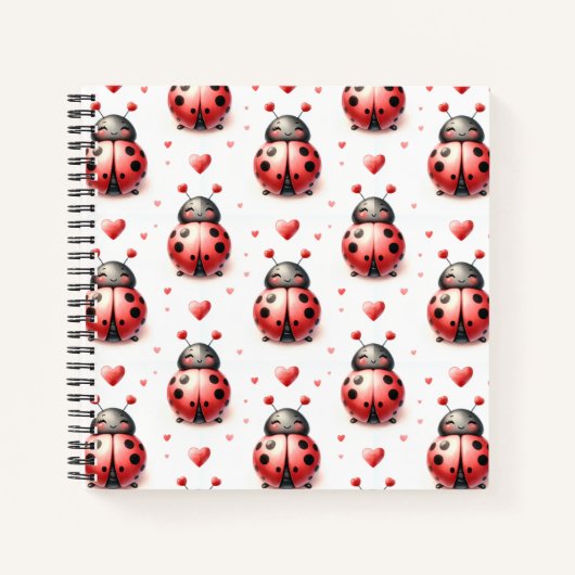Ladybug Love Notizblock (Vorderseite)