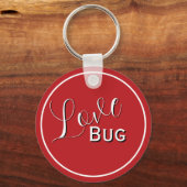 Ladybug Love (personalized) Schlüsselanhänger (Rückseite)