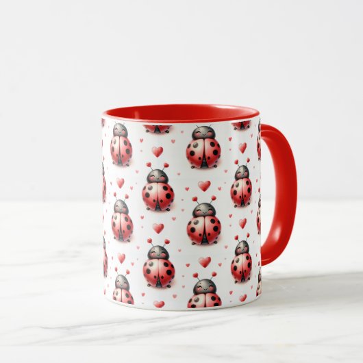 Ladybug Love Tasse (VorderseiteRechts)