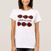 Ladybug Lover niedlich T-Shirt (Vorderseite)