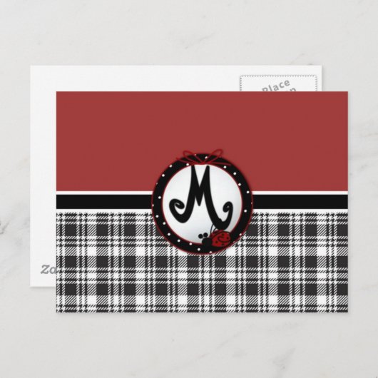 Ladybug M Postkarte (Vorne/Hinten)