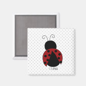 Ladybug Magnet (Vorderseite/Rückseite)