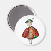 Ladybug Magnet (Vorderseite/Rückseite)