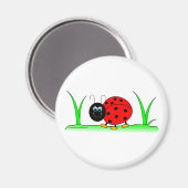 Ladybug Magnet (Vorderseite/Rückseite)