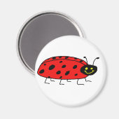 Ladybug Magnet (Vorderseite/Rückseite)