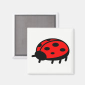 Ladybug Magnet (Vorderseite/Rückseite)