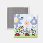 Ladybug Magnet (Vorderseite/Rückseite)