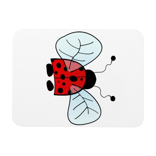 Ladybug Magnet (Horizontal)