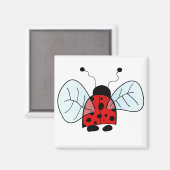 Ladybug Magnet (Vorderseite/Rückseite)