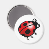 Ladybug Magnet (Vorderseite/Rückseite)
