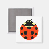 Ladybug Magnet (Vorderseite/Rückseite)
