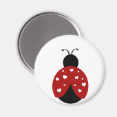 Ladybug Magnet (Vorderseite/Rückseite)