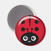 Ladybug-Magnet Magnet (Vorderseite/Rückseite)