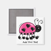 Ladybug Magnet - SRF (Vorderseite/Rückseite)