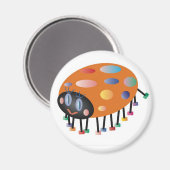 LADYBUG MAGNET VON JIM MALTESE (Vorderseite/Rückseite)