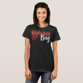Ladybug-Mama des Geburtstags T-Shirt (Vorne ganz)