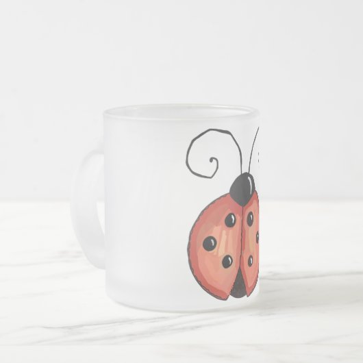 Ladybug Mattglastasse (Vorderseite Links)