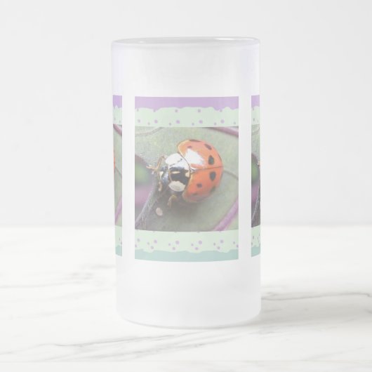 Ladybug Mattierte Tasse (Mittel)