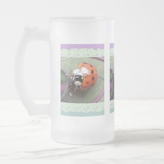 Ladybug Mattierte Tasse (Links)