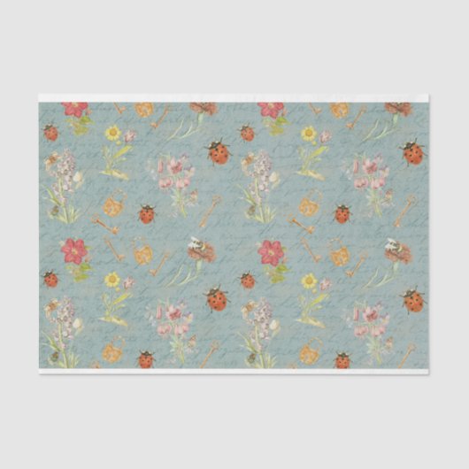 Ladybug Meadows Seidenpapier (Vorderseite)