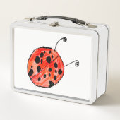 Ladybug Metall Brotdose (Vorderseite)
