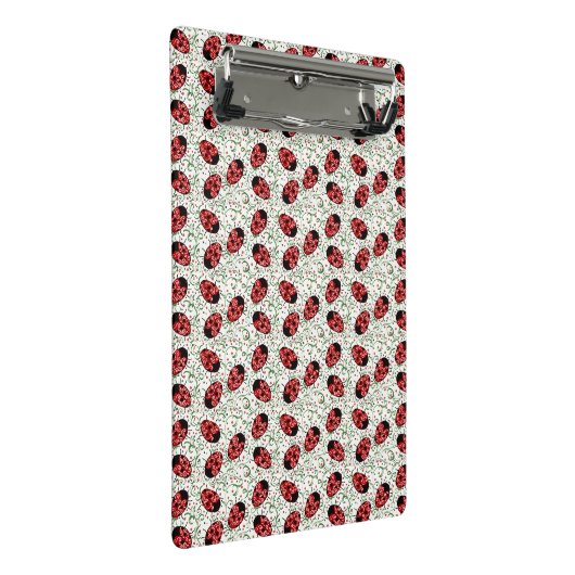 Ladybug Mini Klemmbrett (Schrägansicht)