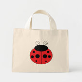 Ladybug Mini Stoffbeutel (Vorne)