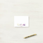 Ladybug mit lustigem Schwanz Post-it Klebezettel (Auf Schreibtisch)