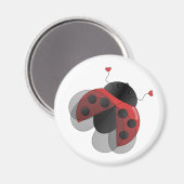 Ladybug mit Opernflügel Magnet (Vorderseite/Rückseite)