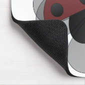 Ladybug mit Opernflügel Mousepad (Ecke)