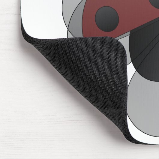 Ladybug mit Opernflügel Mousepad (Ecke)