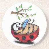 Ladybug mit Phone Fun Untersetzer Spring (Vorne)