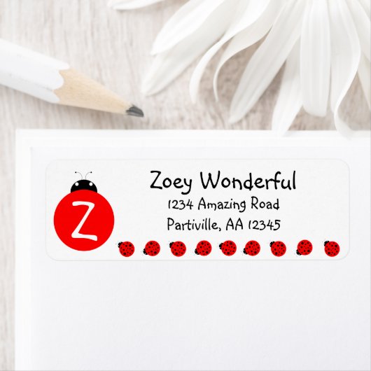 Ladybug Monogram (Insitu)