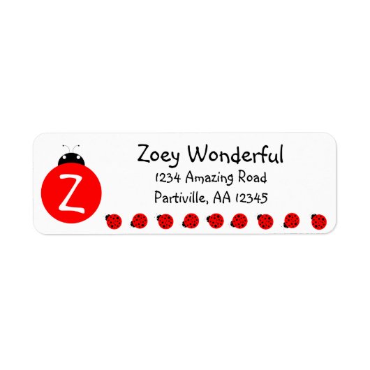 Ladybug Monogram (Vorne)