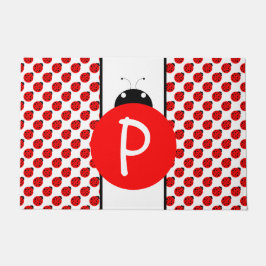 Ladybug Monogram Fußmatte