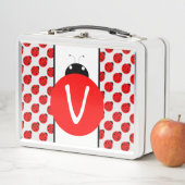 Ladybug Monogram Metall Brotdose (Beispiel)