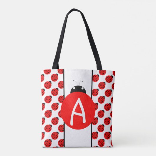 Ladybug Monogram Tasche (Rückseite)