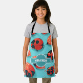 Ladybug Mosaic Personalisiertes Muster Schürze (Insitu)