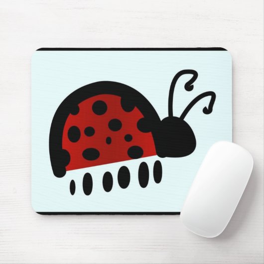 Ladybug Mousepad (Mit Mouse)