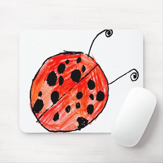 Ladybug Mousepad (Mit Mouse)