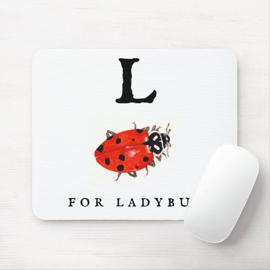 Ladybug Mousepad (Mit Mouse)