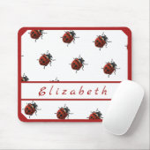 Ladybug Mousepad (Mit Mouse)