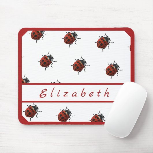 Ladybug Mousepad (Mit Mouse)