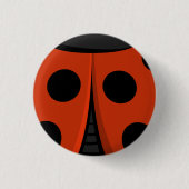 Ladybug-Muschel Button (Vorderseite)