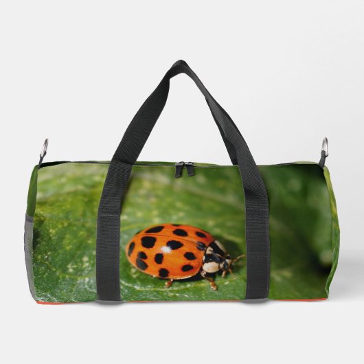 Ladybug Nah Personalisiert Duffle Bag (Rückseite)